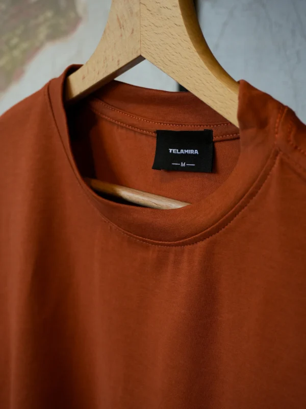 T-SHIRT BOXY FIT  MATTONE - immagine 2