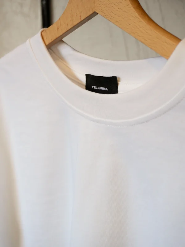 T-SHIRT BOXY FIT BIANCA - immagine 2