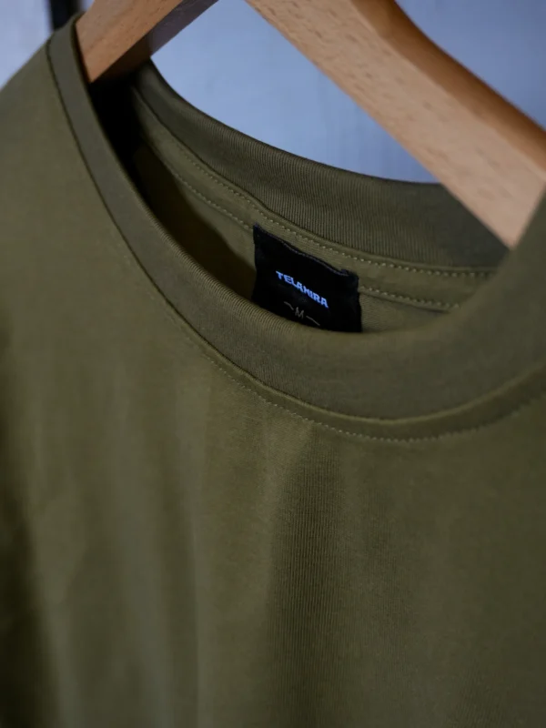 T-SHIRT BOXY FIT VERDE - immagine 2