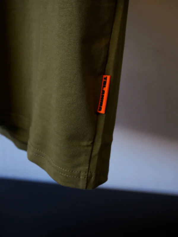 T-SHIRT BOXY FIT VERDE - immagine 3