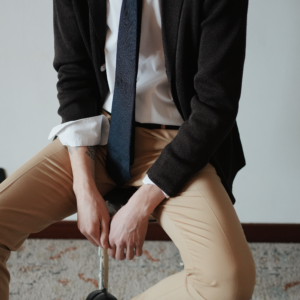 GIACCA CARDIGAN MORO
