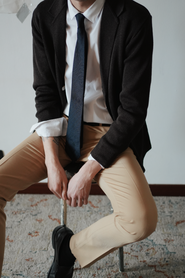 GIACCA CARDIGAN MORO