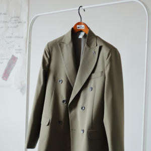 GIACCA DOPPIOPETTO VERDE MILITARE