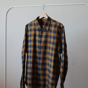 CAMICIA QUADRI SENAPE