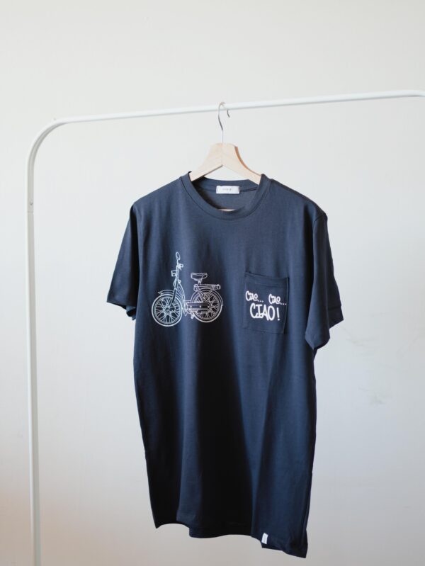 T-SHIRT CIAO BLU - immagine 2