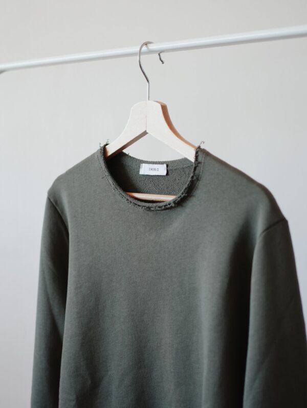 FELPA VERDE MILITARE - immagine 3